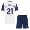 Conjunto (Camiseta+Pantalón Corto) Tottenham Hotspur Kulusevski 21 Primera Equipación 2024-25 - Niño